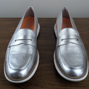 Cole Haan Silver Women's ZeroGrand Loafers